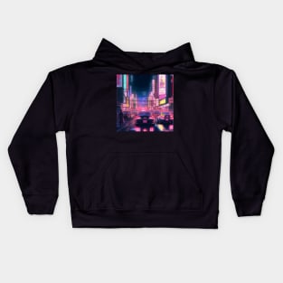 Streets of Neo Tokyo Kids Hoodie